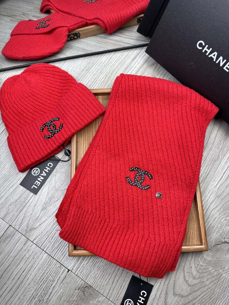 Chanel Caps Scarfs